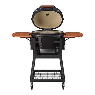 гриль керамический kaminex forno черный для дачи