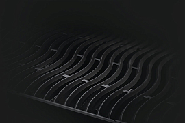 Двусторонние чугунные решетки формы WAVE™