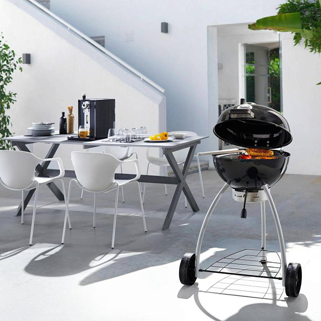 угольный гриль rösle belly f50