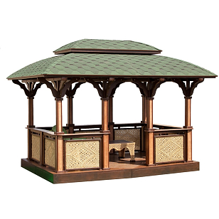 Беседка LEDA Боярская, уличное оборудование