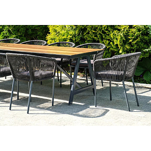 Обеденная группа 4SIS Куба на 10 персон, садовая мебель