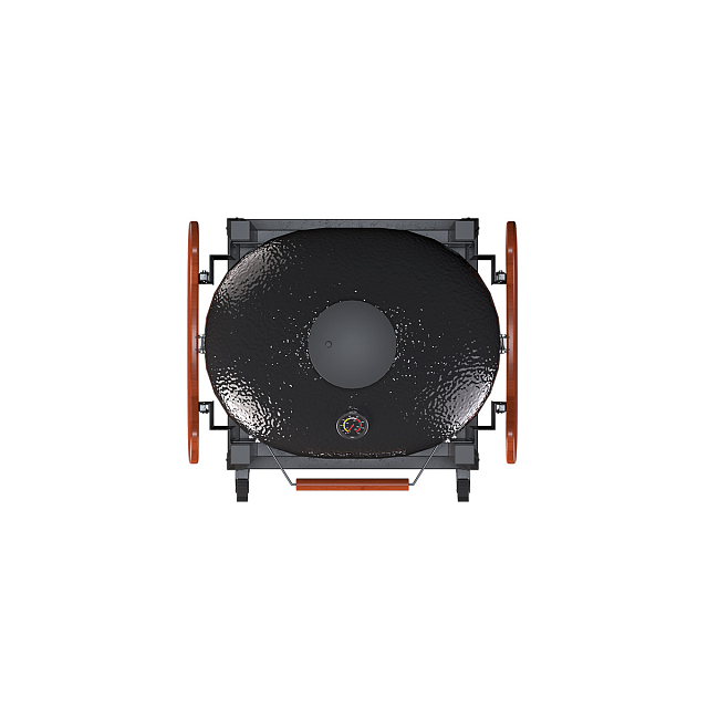 гриль керамический kaminex forno черный