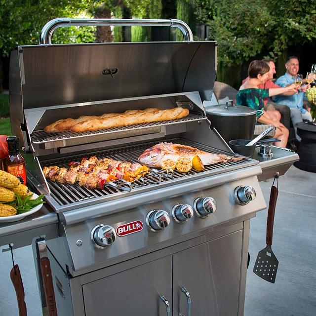 газовый гриль bull angus