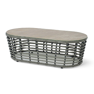 Журнальный столик 4SIS Валенсия, цвет серый для дачи Журнальный столик 4SIS Валенсия, цвет серый, садовая мебель