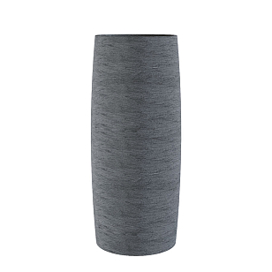 Вазон Concretika Cigar Premium Grey, уличное оборудование