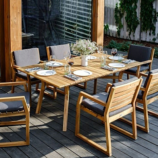 Обеденная группа Joygarden Modena на 6 персон для дачи Обеденная группа Joygarden Modena на 6 персон, садовая мебель