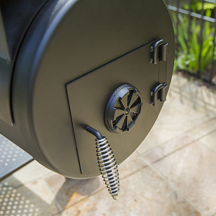 Угольный гриль-коптильня Broil King Regal Offset 400