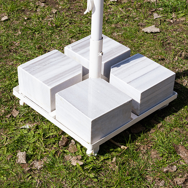 Зонт Lite Mistral 300 круглый без волана Цвет: белый 