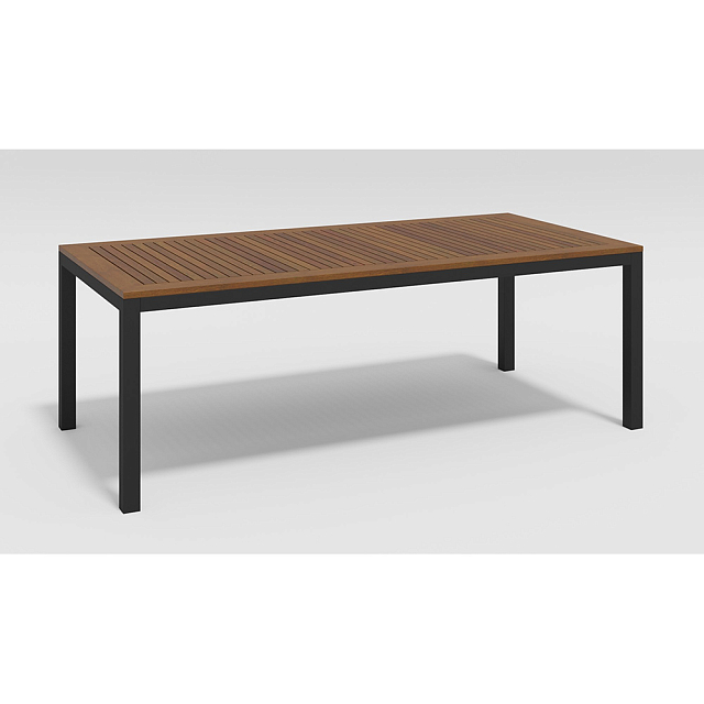 Обеденная зона Gardenini Bella 220 Карбон / Антрацит 