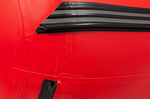 Лодка ПВХ Фрегат 480 FM Jet красная для хобби и пикника