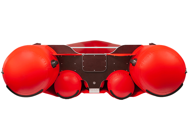 Лодка ПВХ Фрегат 550 FM Light Jet красная