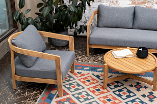 Кофейный стол из тика Joygarden Aspen, садовая мебель