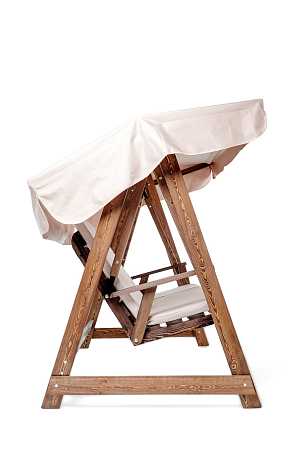 Качели Semka Floresta cappuccino лиственница, садовая мебель