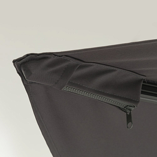 Зонт уличный Brafritid Varallo антрацит, садовая мебель