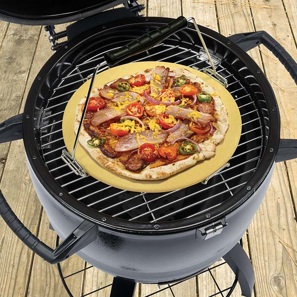 Керамический круг Broil King с подставкой для пиццы