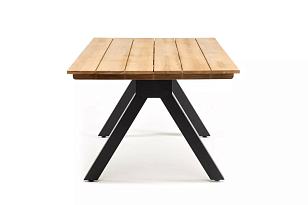 Обеденный стол из алюминия Joygarden Horizon 200 см, садовая мебель