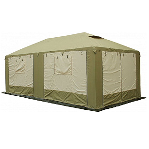 Тент-шатер MITEK Picnic Luxe 6x3 для сада и загородного дома Тент-шатер MITEK Picnic Luxe 6x3, уличное оборудование