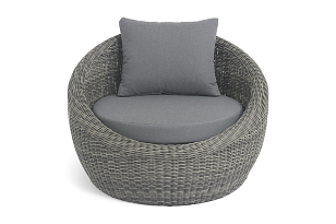 Кресло 4SIS Барселона, цвет графит, садовая мебель