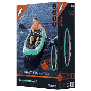 Лодка надувная Bestway Ventura 280 х 86 для серфинга Лодка надувная Bestway Ventura 280 х 86