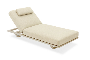 Комплект лежаков Brafritid Gotland бежевый, алюминий, садовая мебель