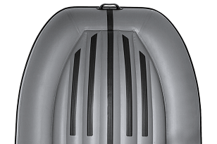 Лодка ПВХ Фрегат 370 Air (НДНД) серая для отдыха за городом Лодка ПВХ Фрегат 370 Air (НДНД) серая для хобби и пикника