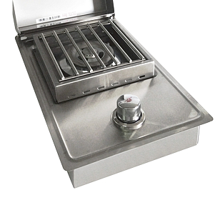 Боковая горелка Bull встраиваемая Drop-In Side для приготовления пищи Боковая горелка Bull встраиваемая Drop-In Side для сада