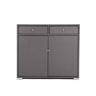 Плетёная тумба 4SIS Мальта Цвет: графит, садовая мебель