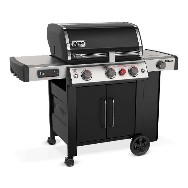 гриль газовый weber genesis ii ex-335 gbs, черный