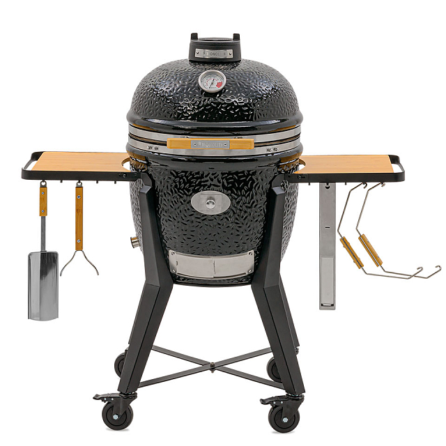 Керамический гриль Monolith Classic TWO.55 Set, черный