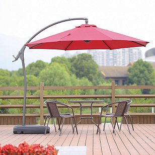Садовый зонт Garden Way Marseille Bordo, садовая мебель