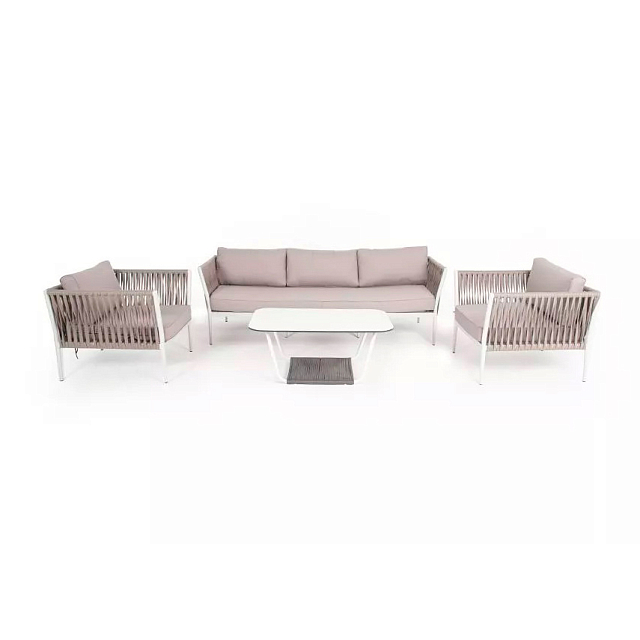 Лаунж-зона 4SIS Касабланка на 5 персон из роупа Цвет: бежевый 