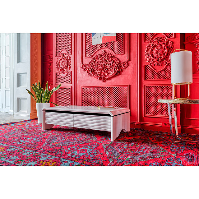 Столик-тумба журнальный Paoli 3D-Modo Цвет: белый