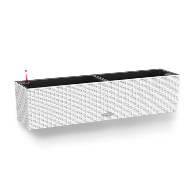 Кашпо с автополивом Lechuza Balconera Cottage 80 Цвет: белый 