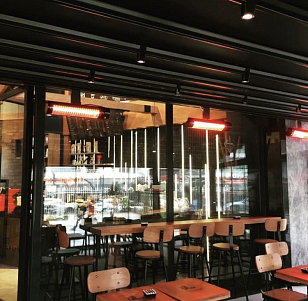 Уличный электрический обогреватель WWT Elcon BH-1500, уличное оборудование