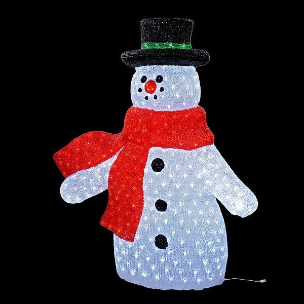 Светящаяся фигура Kaemingk Гостеприимный снеговик