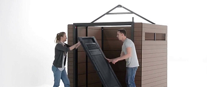 Легко собирается и разбирается