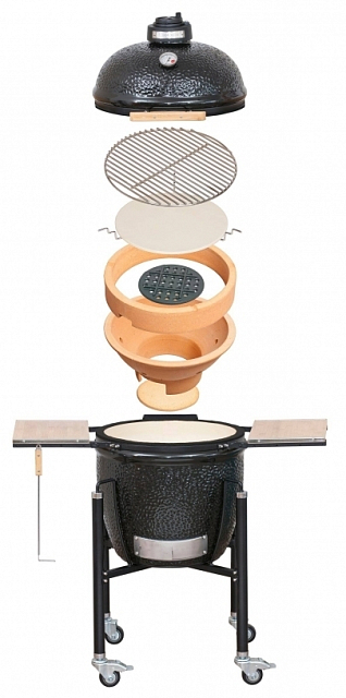 Керамический гриль Monolith Basic Black