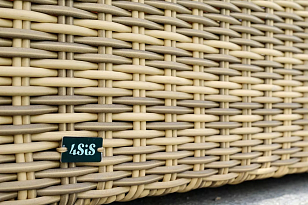 Плетёный сундук для хранения 4SIS Порту Цвет: соломенный, садовая мебель