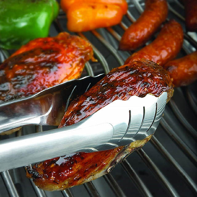 Щипцы Napoleon PRO из нержавеющей стали c фиксатором