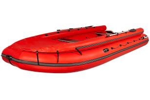 Лодка ПВХ Фрегат 550 FM Jet красная для хобби и пикника