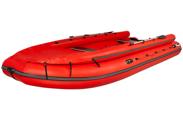 Лодка ПВХ Фрегат 550 FM Jet красная
