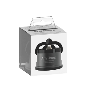 Точилка для ножей AnySharp Pro Цвет: серый в комплекте со сменными лезвиями для сада