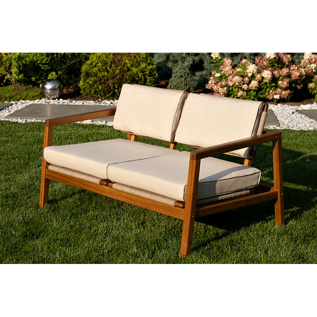 Диван из акации двухместный Joygarden Calisto 