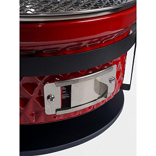 Настольный керамический гриль Diamond Egg Tabletop Grill Цвет: красный для сада