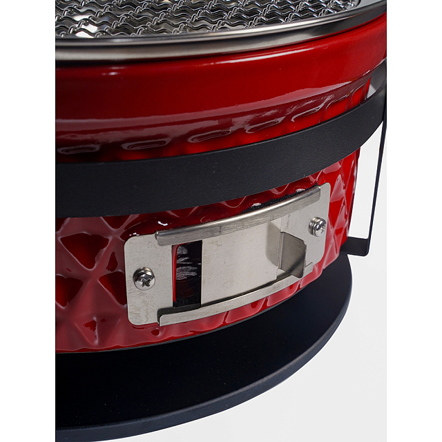 Настольный керамический гриль Diamond Egg Tabletop Grill Цвет: красный