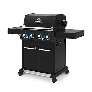 Газовый гриль Broil King Baron 490 IR SHADOW черный (с ИК горелкой) для приготовления пищи газовый гриль broil king baron 490 ir shadow черный (с ик горелкой)