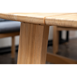 Обеденная группа из тика Joygarden Vento M, садовая мебель