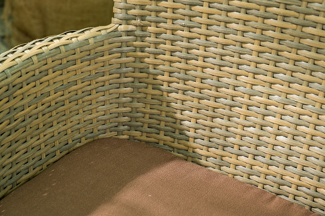 Кресло плетеное Joygarden Aroma светло-коричневый 