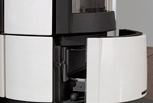 Печь дровяная La Nordica Fortuna Bifacciale Цвет: белый, товары для загородного дома