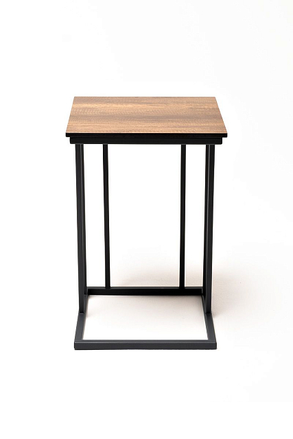 Интерьерный стол 4SIS Тулон 40х40х60 Цвет: дуб, черный 